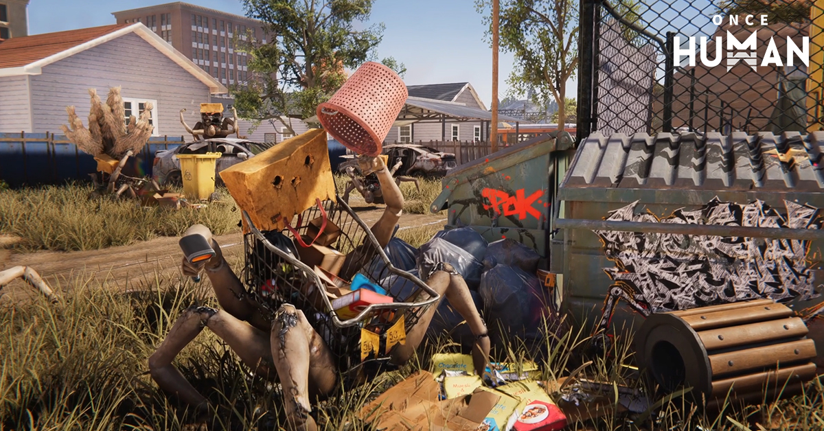 Post-apocalyptic wasteland with mutant creature